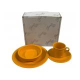 Fiesta Butterscotch 4 Pc Place Setting in box