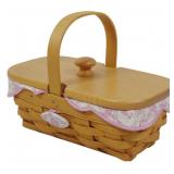Longaberger 2000 Horizon of Hope Basket 6.5x8x4