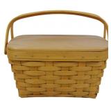 Longaberger 2001 Classic Sewing Notions Basket