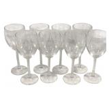 8 Wine Glasses 8"