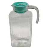 Martha Stewart Glass Pitcher 10"