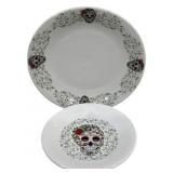 Fiesta Skull Plates 9" & 12"