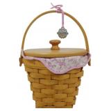 Longaberger 2001 Horizon of Hope Basket 6x5"