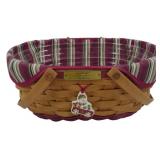 Longaberger 2004 Get Together Basket 5.5x12x10