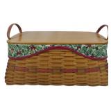 Longaberger 3-Way Treasures Basket 12x20x12