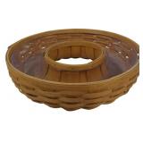Longaberger 2007 Wreath Basket 4x14"