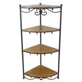 Longaberger Wrought Iron Shelf with Wooden Inserts