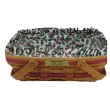 Longaberger 1996 Holiday Cheer Basket