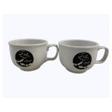 2 Fiesta Bats Mugs 4"