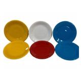 6 Fiesta 7.25" Plates