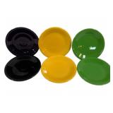 6 Fiesta 7.25" Plates