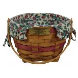 Longaberger 1994 Christmas Collection Basket