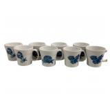 8 Fiesta Coastal Mugs 4"