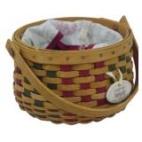 Longaberger 2003 Melody Basket with Box 3.5x5"