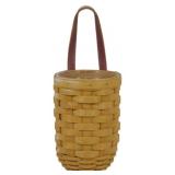 Longaberger 2004 Wall Hanging Basket 8x5"