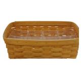 Longaberger 2000 Vanity Basket 6x15x7