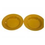 2 Fiesta Rim Soups 9.5"
