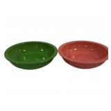 2 Fiesta Bowls 8.5"