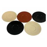 5 Fiesta Plates 7"
