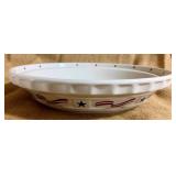 Longaberger All American 9" Pie Plate
