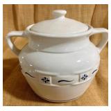 Longaberger Woven Traditions Cookie Jar