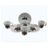 7pc Fiesta Merry Christmas Dinnerware