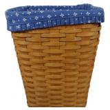 Longaberger 1994 Large Basket Bin 16x14x14