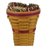 Longaberger 1998 Snapdragon Basket 10x7"
