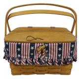 Longaberger 1997 Cake Basket 6.5x12x12