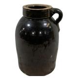 Vintage Stoneware Crock w/ Handle 10"