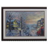 A CHRISTMAS STORY GICLEE BY THOMAS KINKADE