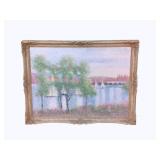 Framed Canvas Artwork 43 x 55