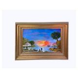 Framed Canvas Artwork 37 x 49