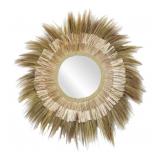 Elk Laurent Wall Mirror - Natural Materials 48"