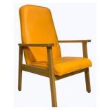 Mid-Century High Back Lounge Chair