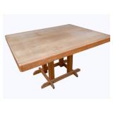 Vintage Mid Century Wood Dining Table