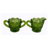 LE Smith Moon & Stars Creamer & Sugar