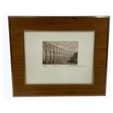 Pencil Numbered & Signed Artwork 11 x 13.25