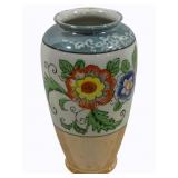 Vintage Japanese Lusterware Floral Vase