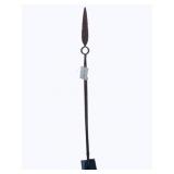Decorative Standing Spear - 58" long