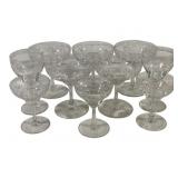 10 Vintage Stemware