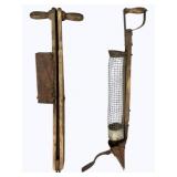 2 Vintage Planters 36"