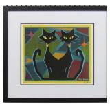 HERE IS LOOKING AT YOU 2 SIGNED GICLEE BY IVY LOWE