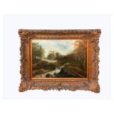 Framed Canvas Artwork 46 x 54