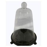 Cloche w/ 4-Footed Stand - 17" tall