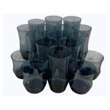 Group of 17 Libbey Apollo Tumblers