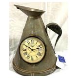 Upcycled Iron Measuring Jug Clock by Alma Artte