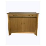 Saginaw Server w/ Extending Dining Table