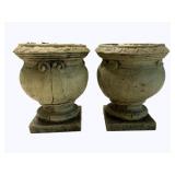 Pair Urn Planters 10 x 10