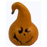 Lighted Pumpkin Gourd Decoration - 13 x 9